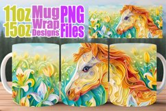 Easter Celebration 3D Mug Sublimation - 11oz 15oz, Joyful Product Image 1