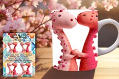 Dino Heart Mug - Share Love in Every Sip Product Image 1