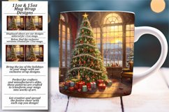 Colorful Festive Expressions: Sublimation Christmas Mug Product Image 1