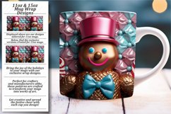 Cozy Winter Vibes: 3D Inflated Puff Mug Wrap Product Image 1