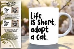 Cat Charm: Pastel Inspirations on a Mug Wrap Product Image 2