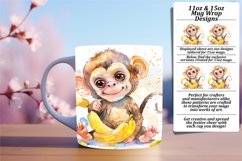 Whimsical Creature Sublimation Mug Wraps Product Image 1