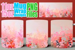 Spring Garden Symphony Mug Wraps 11oz 15oz - Vibrant Petals Product Image 1