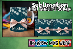 Enchanted days 11oz 15oz sublimation wrap, Mother's Day Product Image 1