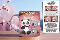 GREAT GIFT: 11oz Mug Wrap PNG , Valentines Product Image 1