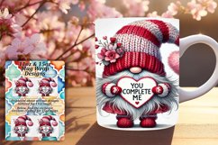 Sweet 15oz Mug Wrap Png Artwork , Gnomes Product Image 1