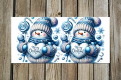 Christmas Snowman | Xmas Sublimation Mug design bundle, PNG Product Image 5