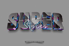 Editable Text Effect for Illustrator. Vector Graphic styles Product Image 1