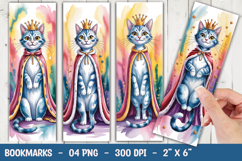 Elegant Cat Bookmark Sublimation Product Image 1