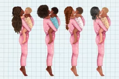 Best MOM clipart PNG Family clipart Product Image 7