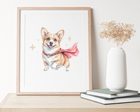 Funny Corgi Clipart, 20 PNG Cute Dog Product Image 5
