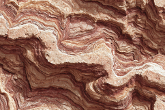Red and Cream Layered Sedimentary Rock Background Product Image 1