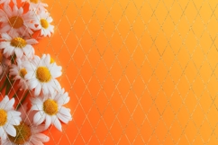 Chamomile Background, Orange Background Designs Product Image 5