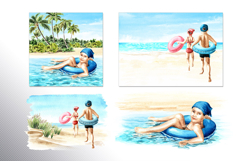 Kids on the beach Product Image 6