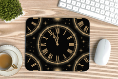 Happy New Year PNG Mouse Pad,Festive New Year's Eve 2026 PNG Product Image 1