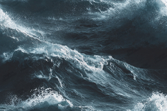 Stormy Ocean Waves Abstract Background Product Image 1