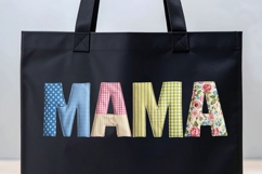 Vol.12 Patchwork Floral Mama - PNG Product Image 5