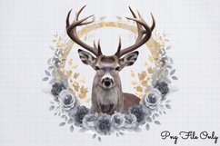 Gold and Black Christmas Clipart Bundle PNG Product Image 6