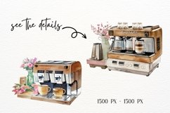 Coffee Machines with Flowers Product Image 5