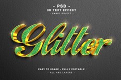 5 pack 3d glitter colors text style effect vol.4 Product Image 6