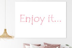 Enjoy it wall decor, Motivational poster, Home wall decor Product Image 3