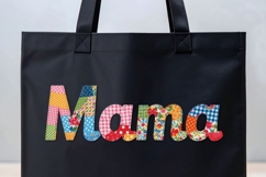 Vol. 21 Patchwork Fabric Mama - PNG Product Image 5