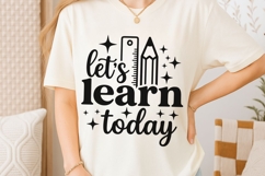 Let's Learn Today Svg, Back To School Svg, Kids Learning Svg Product Image 6