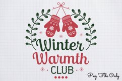 Winter warmth club PNG Product Image 1