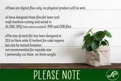 Heart number cake topper SVG laser cut 16 17 18 and 21 Product Image 5