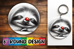 Radiant Sublimation Coasters PNG, Cute Animals Product Image 1