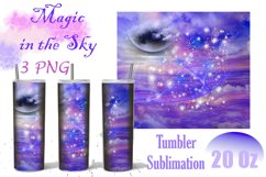 Magic in the Sky Tumbler Sublimation 20 Oz Product Image 1