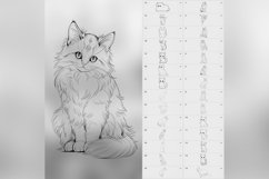 100 Procreate Cats Stamp Brushes Product Image 6
