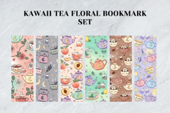 Kawaii Tea Floral Bookmark Set,Cozy Teacup Art Stationery Product Image 5