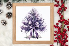 Lavender And Christmas Tree Sublimation Clipart Product Image 4