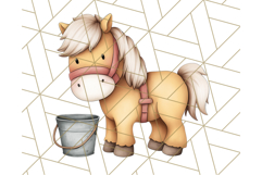 Tiny Farm Life Animals and Farm Clipart PNG, Barnyard PNG Product Image 5