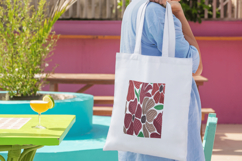 Rustic Autumn Floral Abstract Embroidery Design Product Image 5