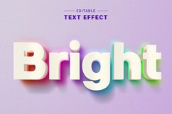 Editable Text Effect for Illustrator. Vector Graphic styles Product Image 1