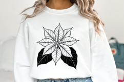 Christmas flower Svg | Christmas svg | Shirt Svg Product Image 5