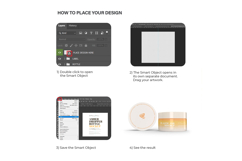 Plastic Cream Jars - PSD Mockup Product Image 2