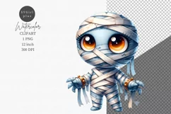 Halloween clipart, Mummy clipart, Autumn clipart Product Image 1
