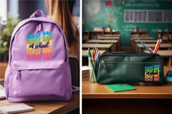 First day of school, Back to School SVG, laser cut files Product Image 4