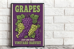 Vintage Fruits Poster Wall Art Product Image 5