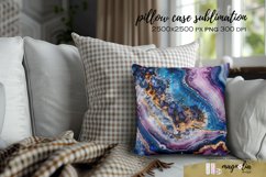 PILLOW CASE | agate texture sublimation design png Product Image 1