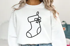 Christmas Sock Svg | Christmas svg | Shirt Svg Product Image 5
