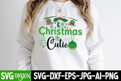 Christmas Cutie SVG Cut File,Christmas SVG Cutting File Product Image 4