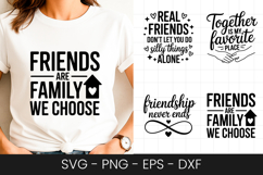 Friends Are Family We Choose SVG PNG Product Image 1