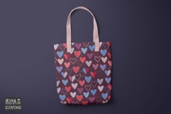 Cute Valentine Hearts Seamless Pattern Product Image 5