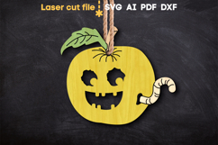 Halloween Garland Bundle SVG laser cut file for Glowforge Product Image 5