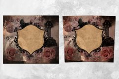Halloween Flowers | Straight &amp; Tapered tumbler design bundle Product Image 5