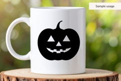 Happy Jack O Lantern Pumpkin SVG Product Image 5